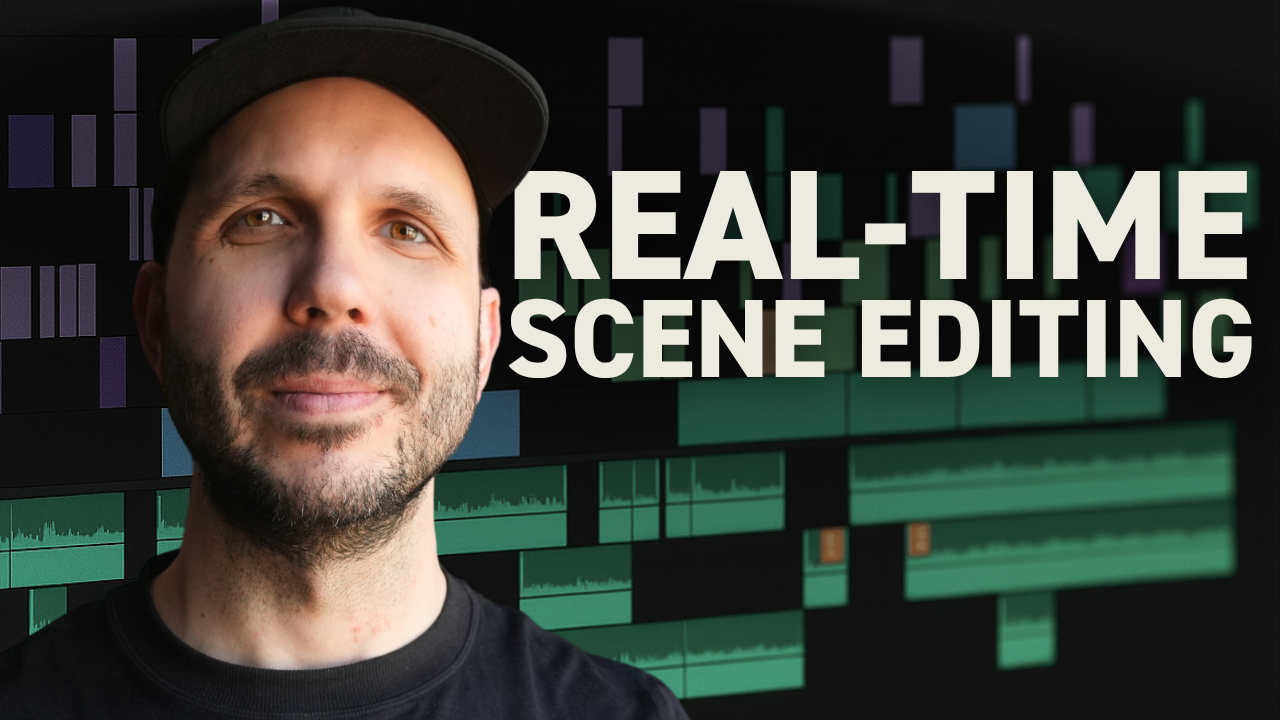 Professional video editor working on sailing sequence with timeline visible on computer screen