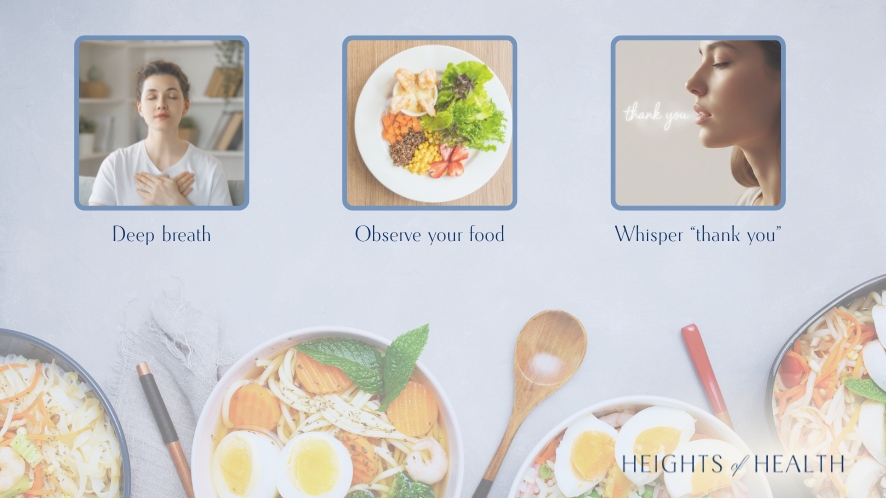 Three Simple Steps to Practice Mindful Gratitude Before Eating