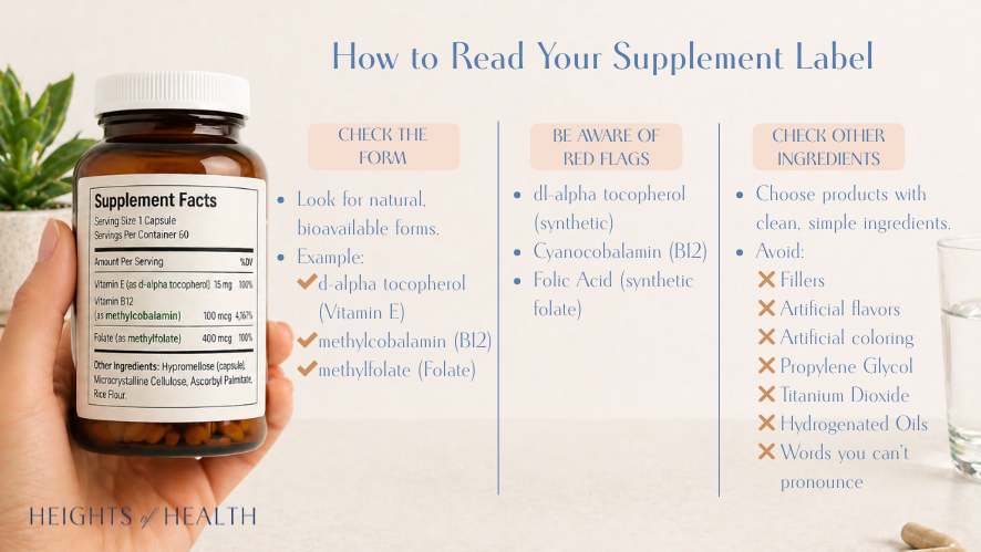 how to read your supplement label