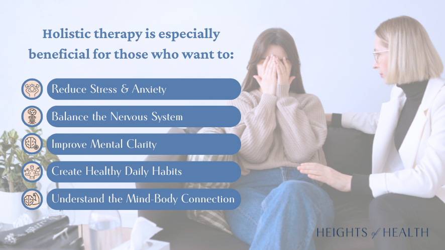 Holistic therapy beneficial
