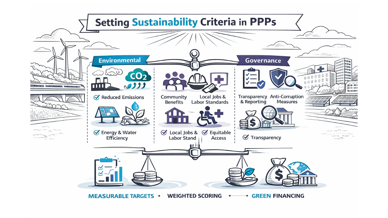 Setting Sustainability Criteria in Public–Private Partnerships