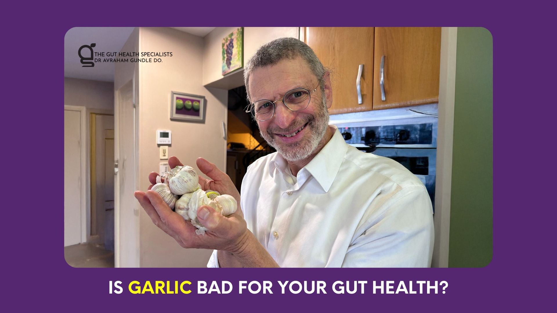 Garlic bad for gut health