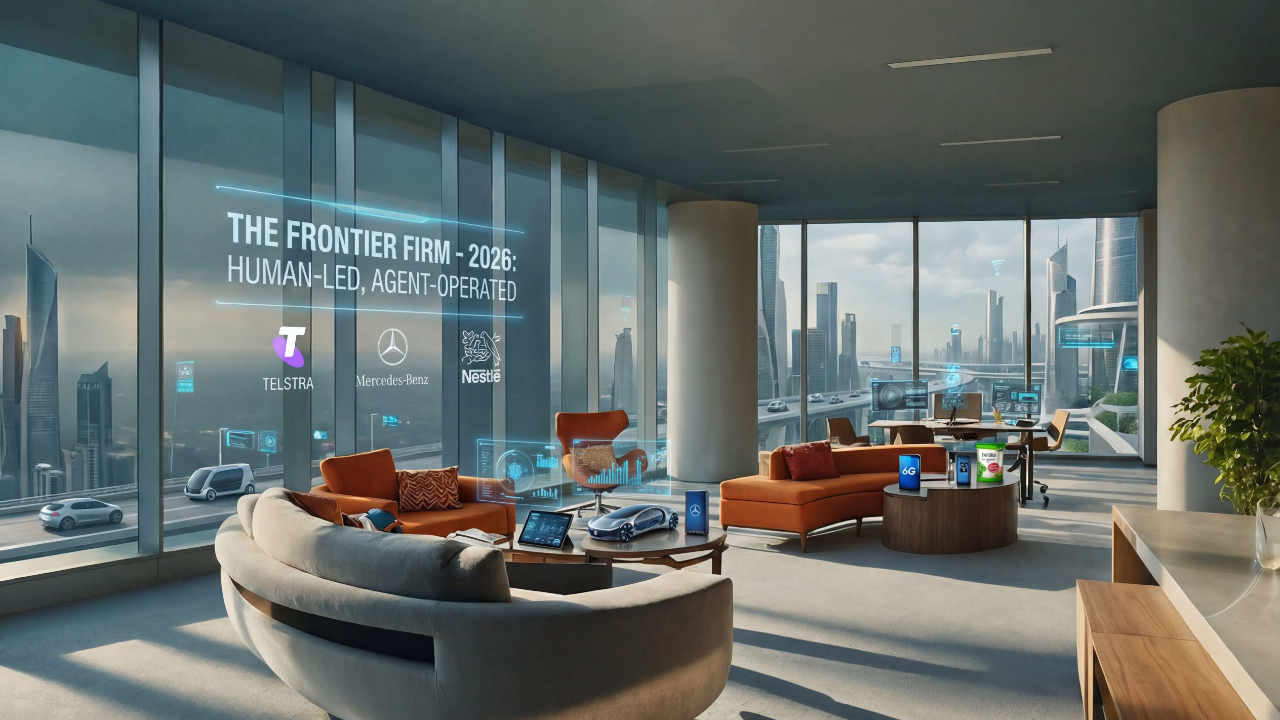 Frontier Firms - Telstra, Nestlé, Mercedez