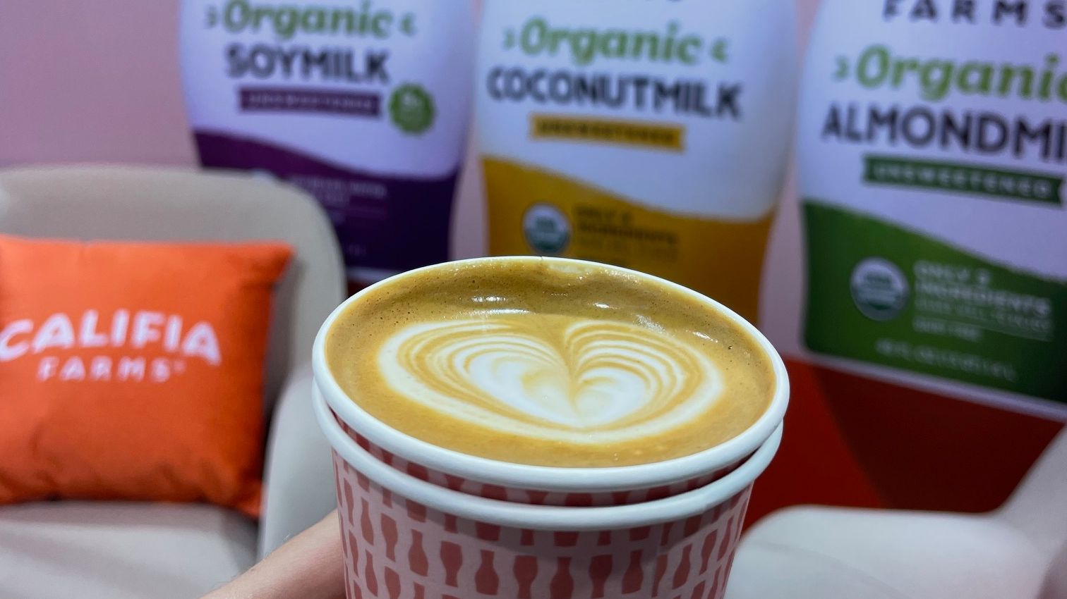 Califia farms coffee sample