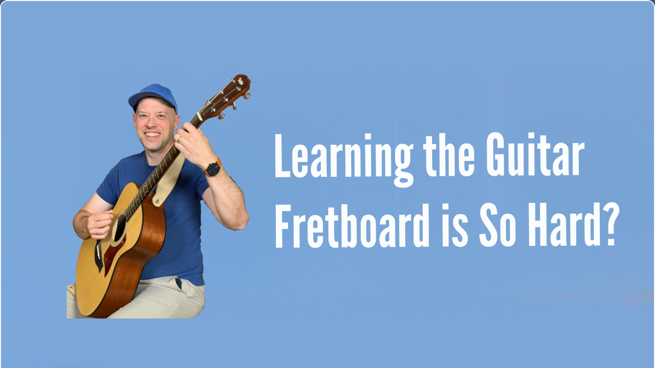 Learning the Guitar Fretboard is So Hard?