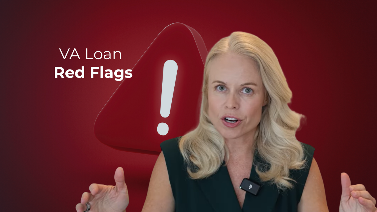 mortgage expert explaining VA loan red flags to veterans
