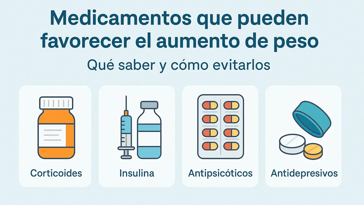 cuales son los medicamentos que te pueden hacer engordar