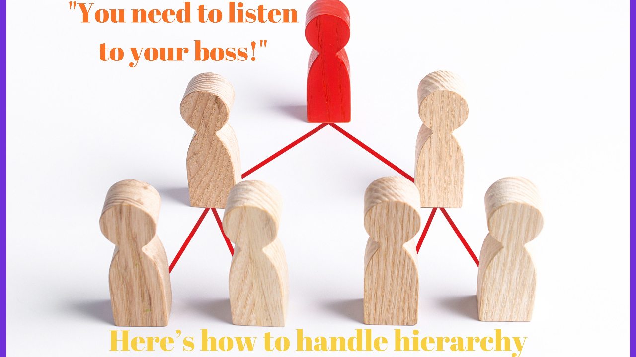 Here's how to handle hierarchy 
