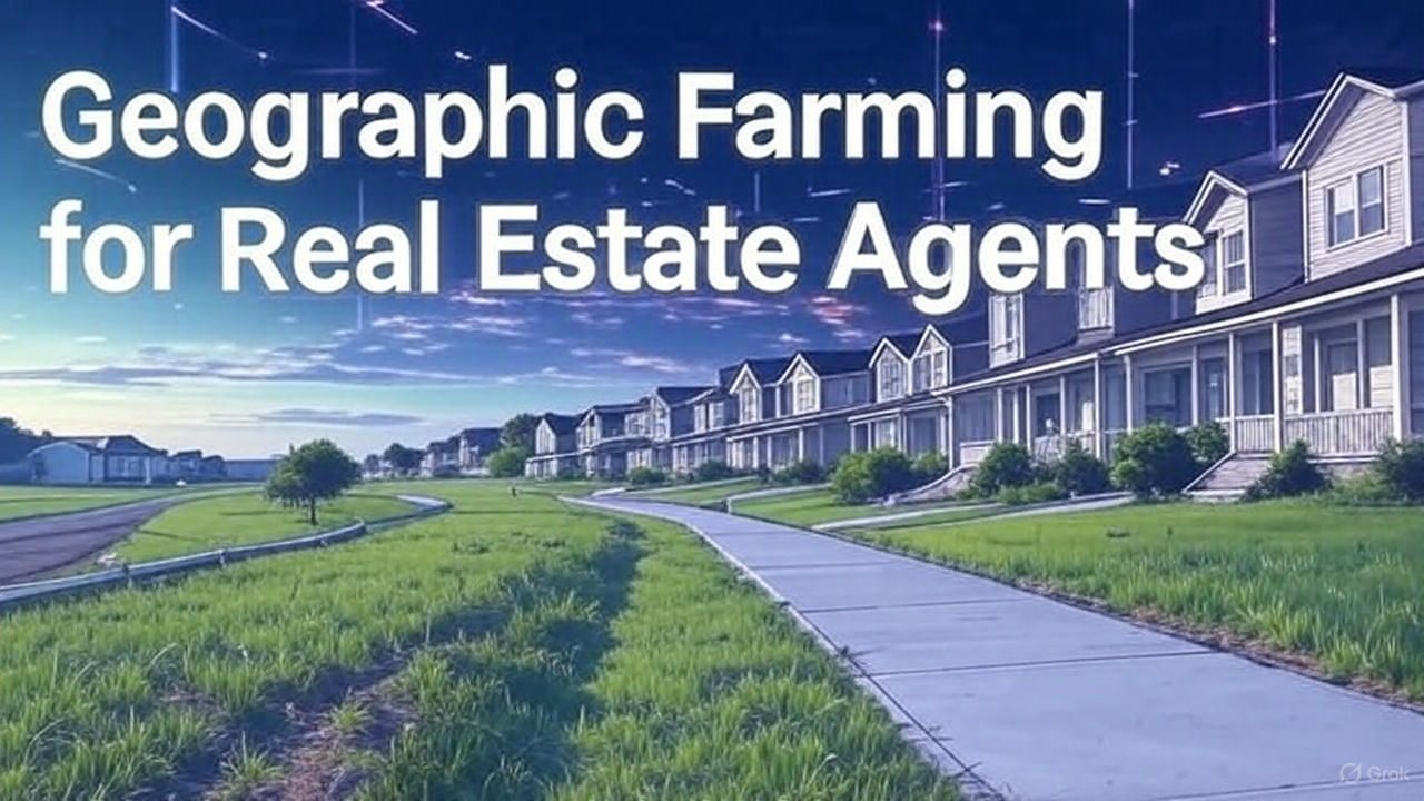 Image to illustrate a neighborhood for geographic farming