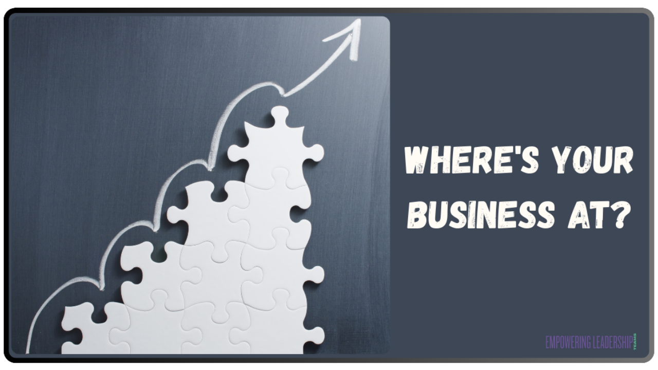 Where is Your Business At? Puzzle growth chart - Empowering Leadership Teams