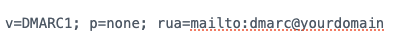 example basic dmarc record