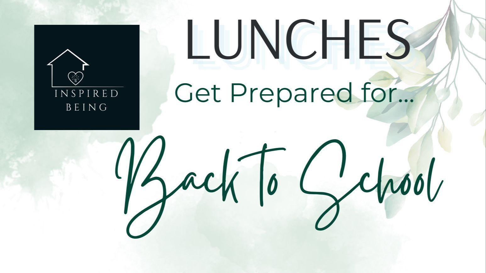 Back to School Lunches Made Easy!