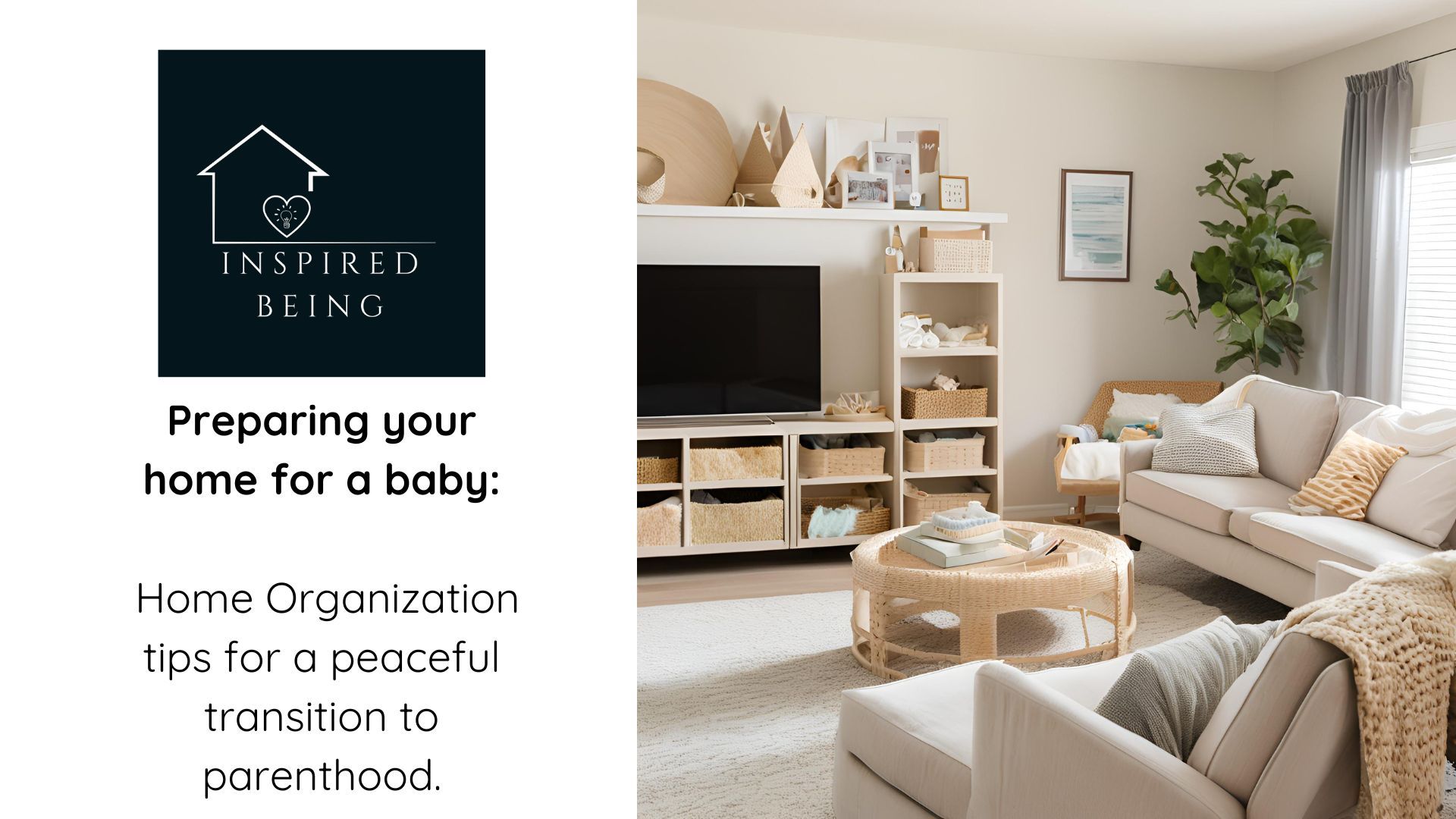 home organization new baby tips
