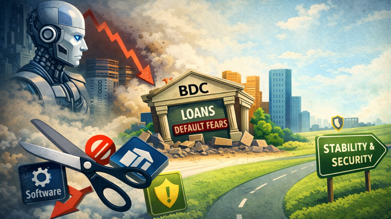 Illustration representing disciplined portfolio management, risk avoidance, and long-term financial stability through selective investing.