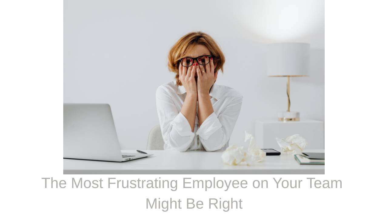 Do you have someone on your team who just doesn’t quite fit?