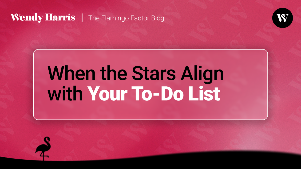 When the Stars Align with Your To-Do List