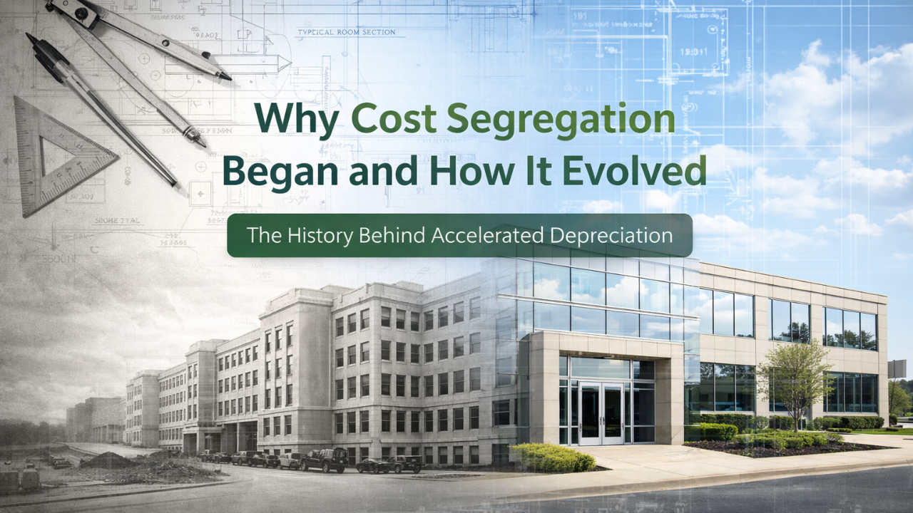 Why Cost Segregation Began and How It Evolved