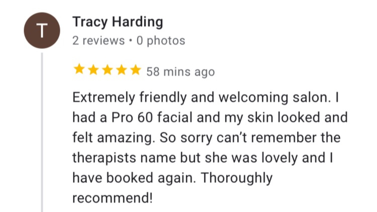 Five star review 