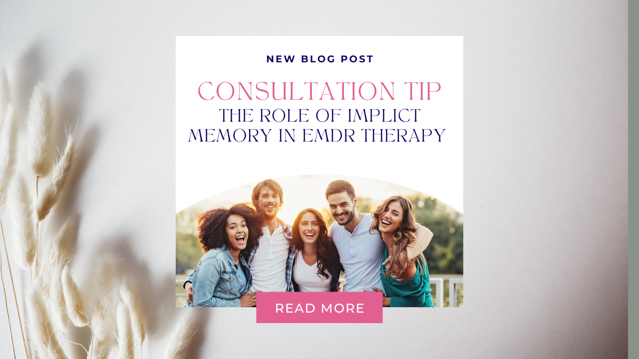 EMDR therapy for people who want better relationships.