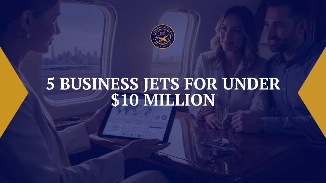 5 Business Jets for Under $10 Million