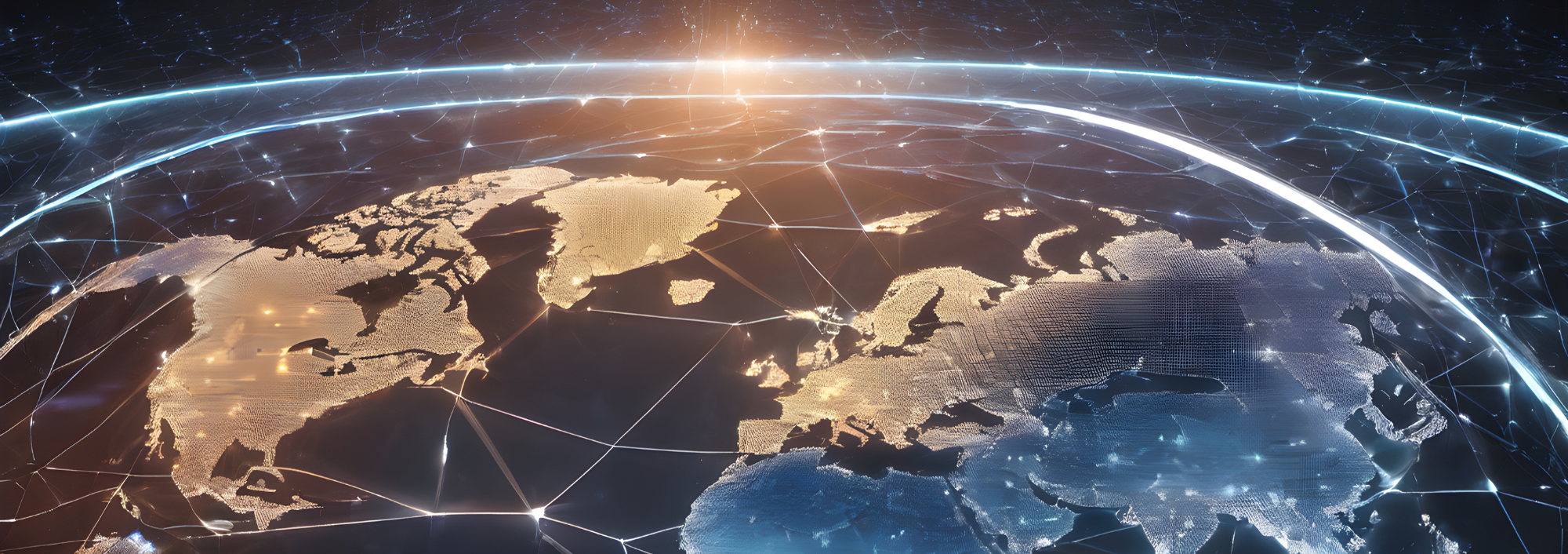 Global network illustration