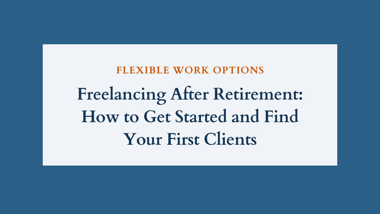 flexible work options
