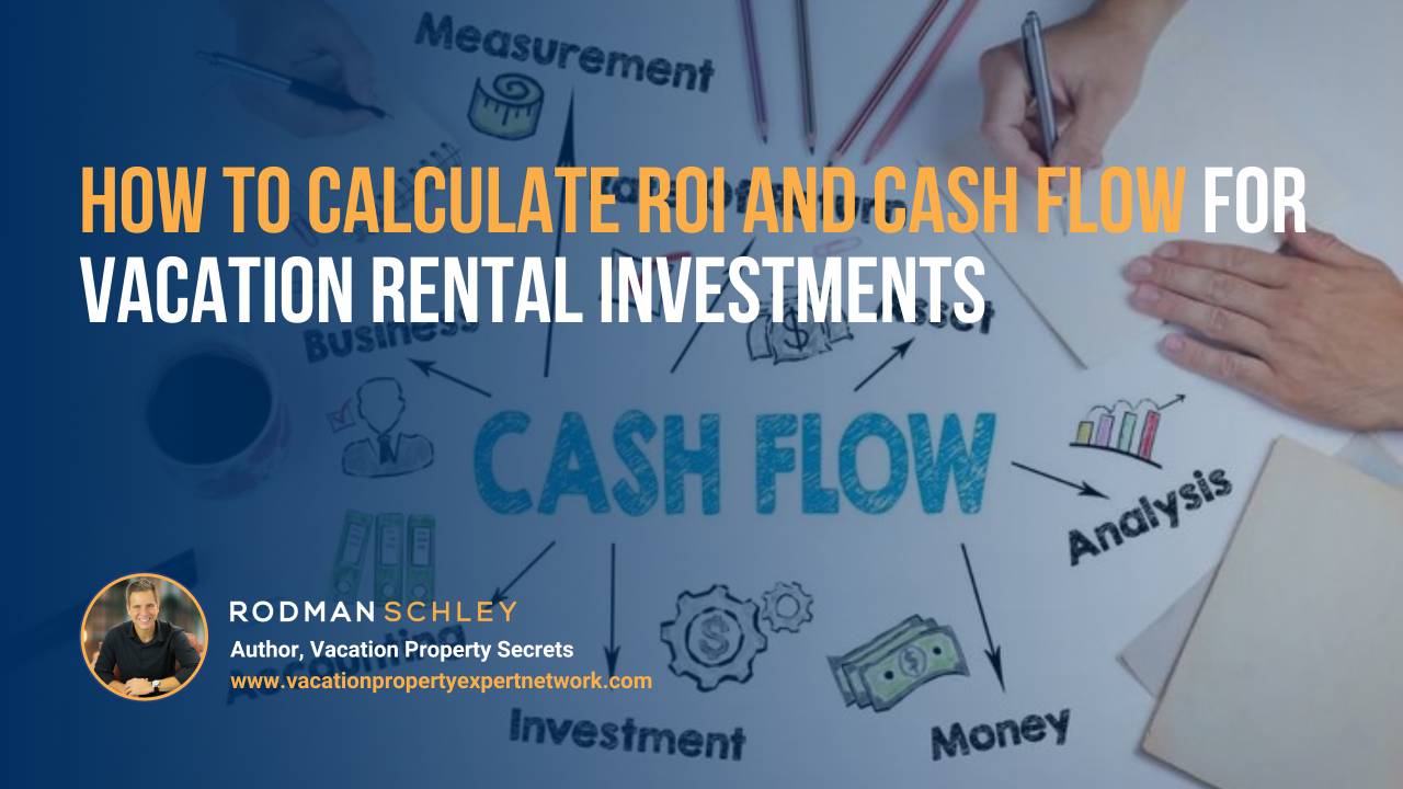 Image of a judge's gavel beside a keychain shaped like a small house, symbolizing legal aspects of property ownership. Text overlay reads: “Why Understanding Local Zoning and Rental Laws Is Crucial for Vacation Rental Investments.” Small portrait of Rodman Schley, Author of "Vacation Property Secrets," and the website www.vacationpropertyexpertnetwork.com.