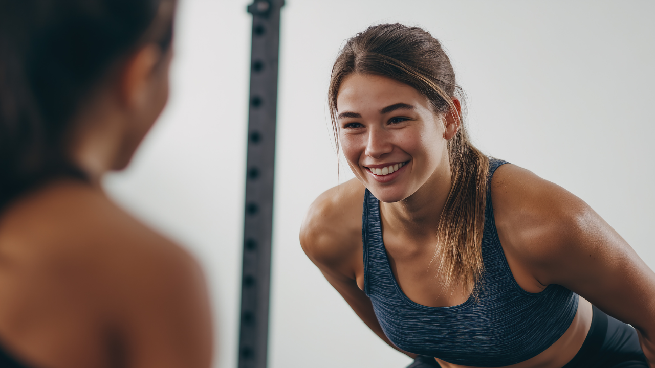 “woman strength training after 40”  “midlife woman lifting weights confidently”  “strength training for women in their 40s”