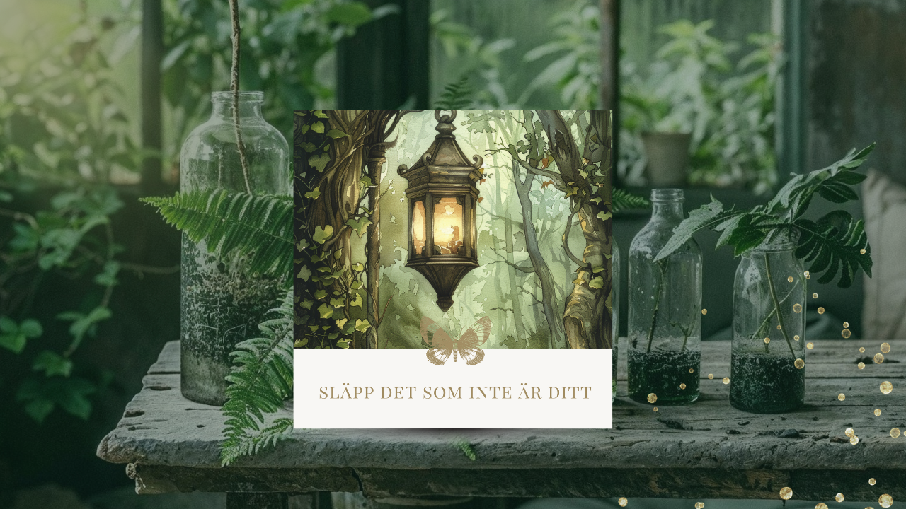 Släpp det som inte är ditt 