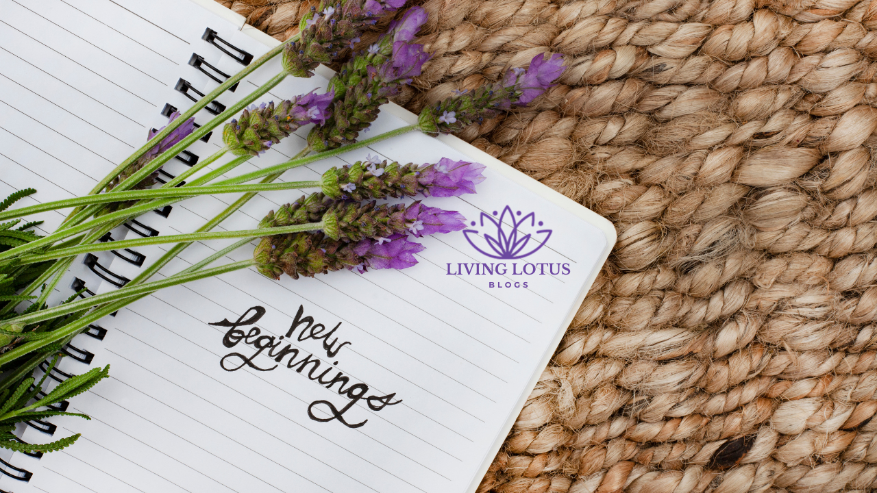 Journal with New Beginnings written