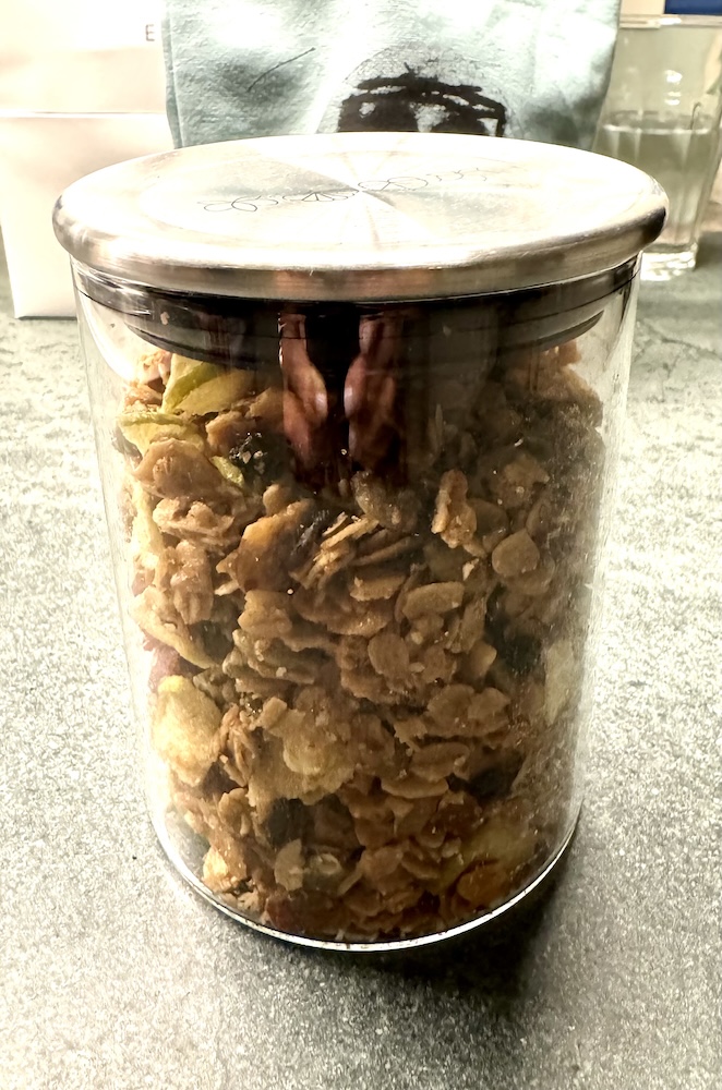 EMP granola &mdash; signature take-home gift at Eleven Madison Park