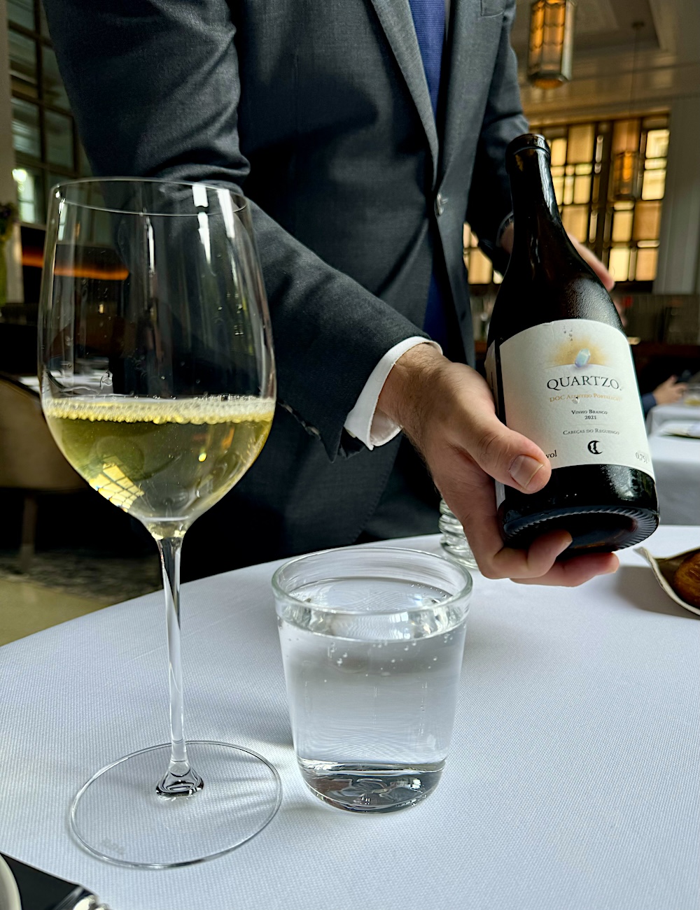 Wine pairing at Eleven Madison Park