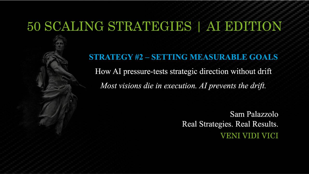 Setting Measurable Goals with AI