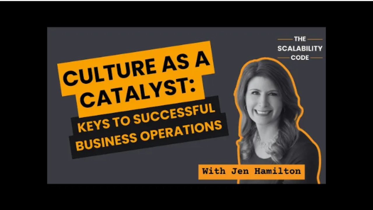 Culture as a Catalyst Keys to Successful Business Operations