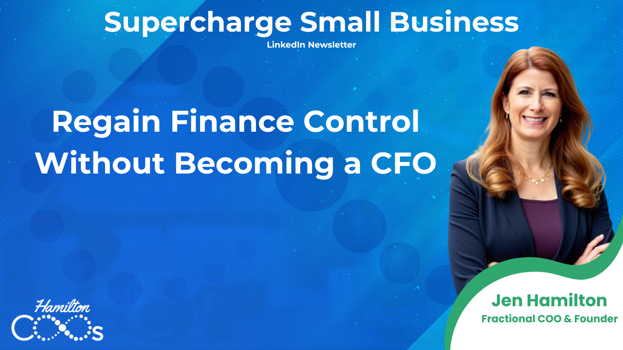 Regain Finance Control Without Becoming a CFORegain Finance Control Without Becoming a CFO