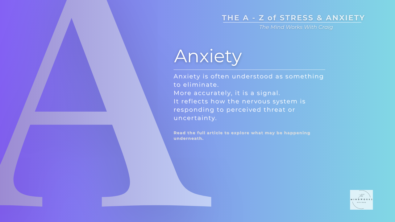 Anxiety Nervous System