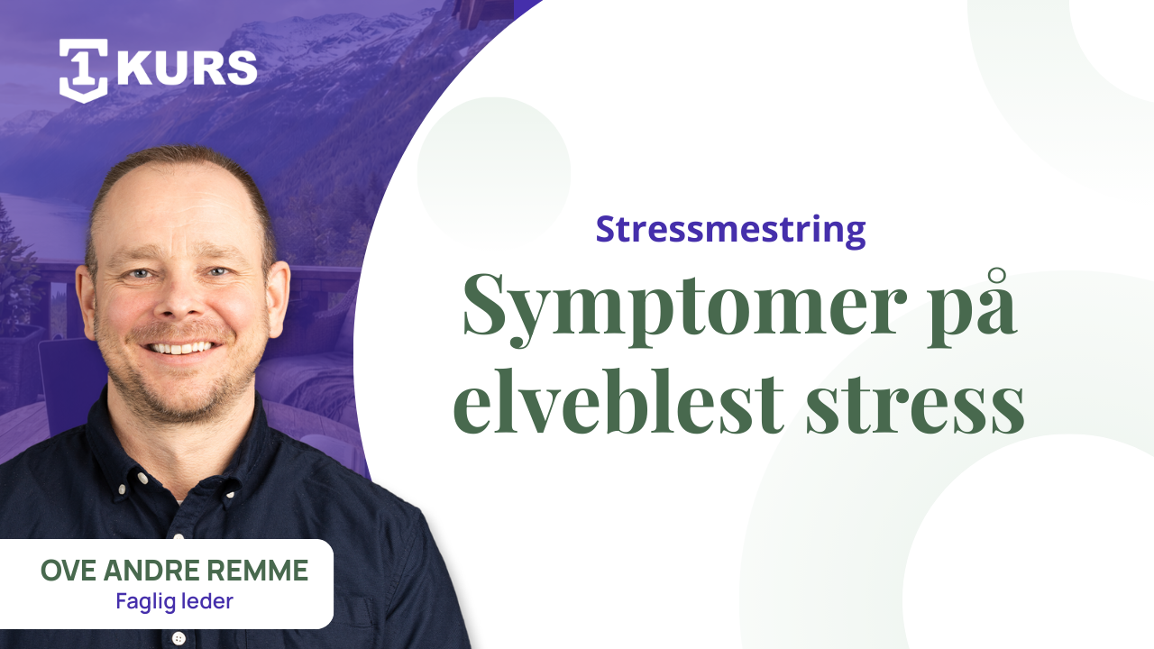  Dette er symptomene på elveblest stress du bør være oppmerksom på!!