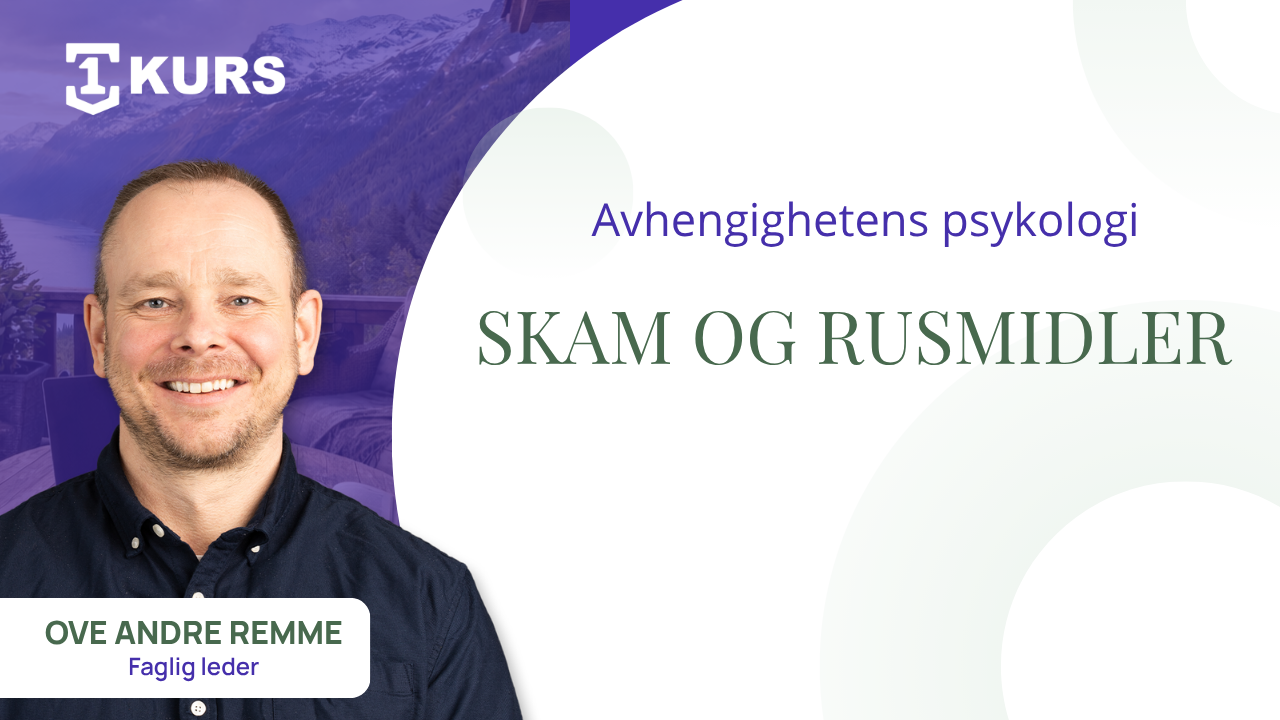 Skam og rus – den følelsen som holder deg fast