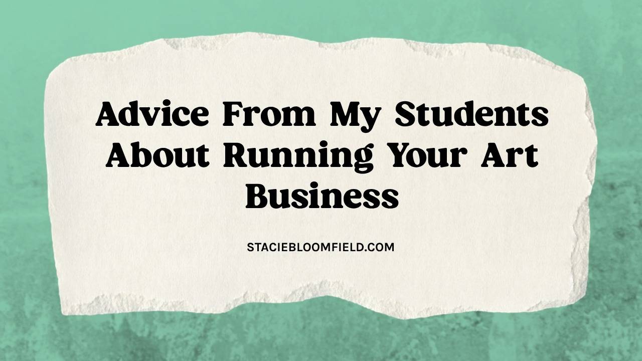 Four Leverage Your Art alumni share advice on building a successful art business