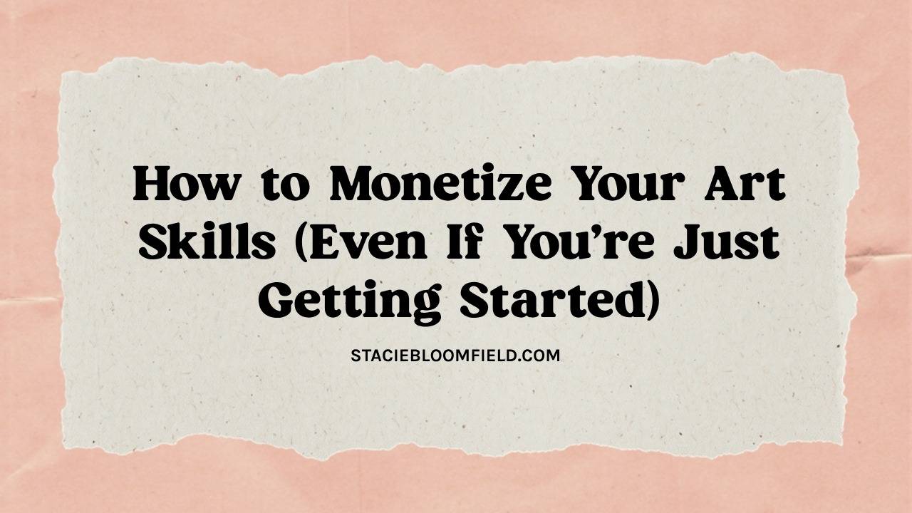 how to share your art online and actually get noticed