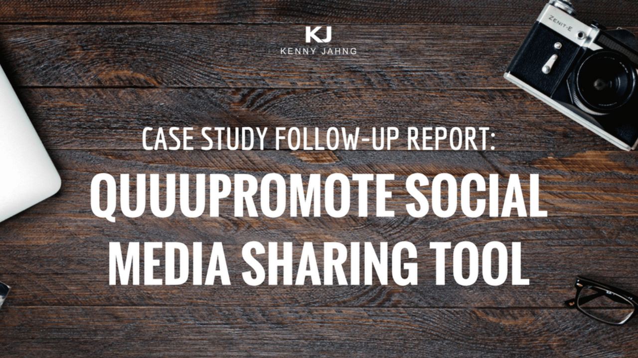 QUUUPROMOTE SOCIAL MEDIA SHARING TOOLsocial media link sharingprice levels based on content category for link sharingcase example using quuupromotecontent upgrade CTA at end of blog post