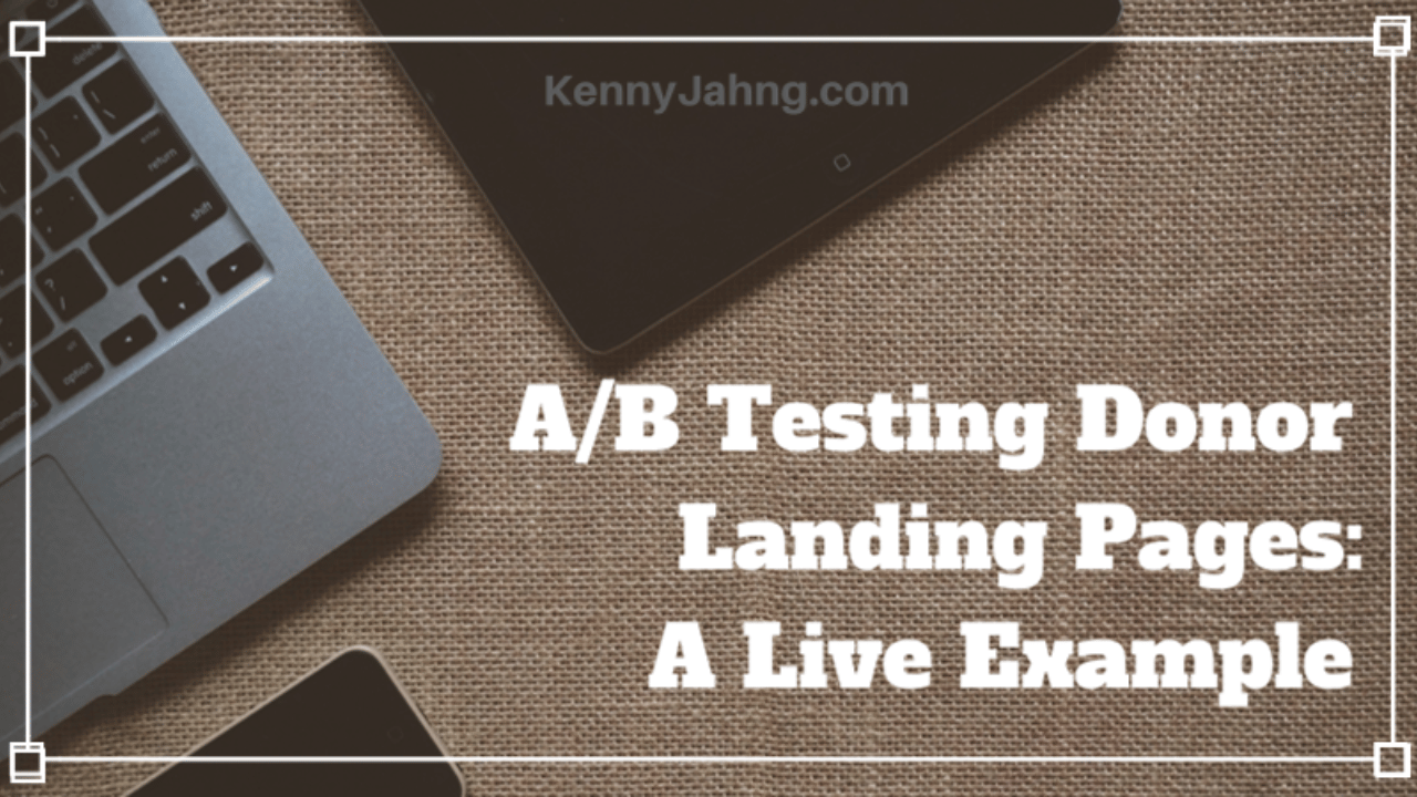 AB Testing Landing Page baselineA/B Testing Alternative Landing PageResults of AB Testingexample challenger A/B testing landing page