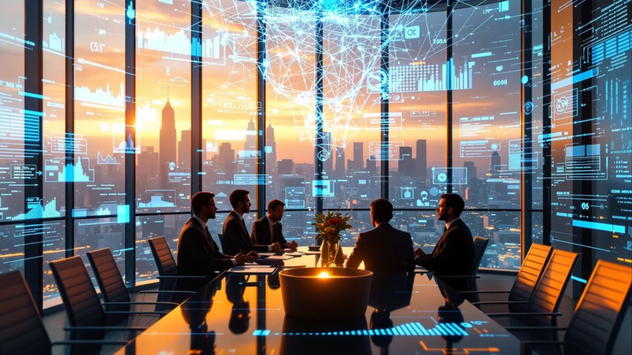 This image symbolizes the strategic planning and automation discussed in the 'One-Touch Growth Hack' blog post, focusing on leveraging technology for scalable business growth and efficiency.