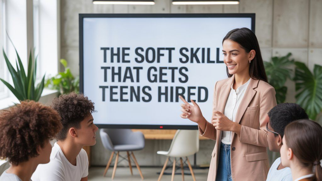 The Soft Skill That Gets Teens Hired