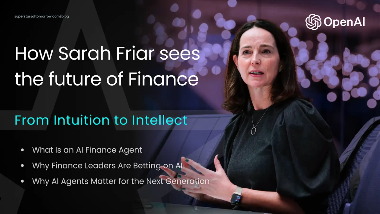 How Sarah Friar sees the future of Finance