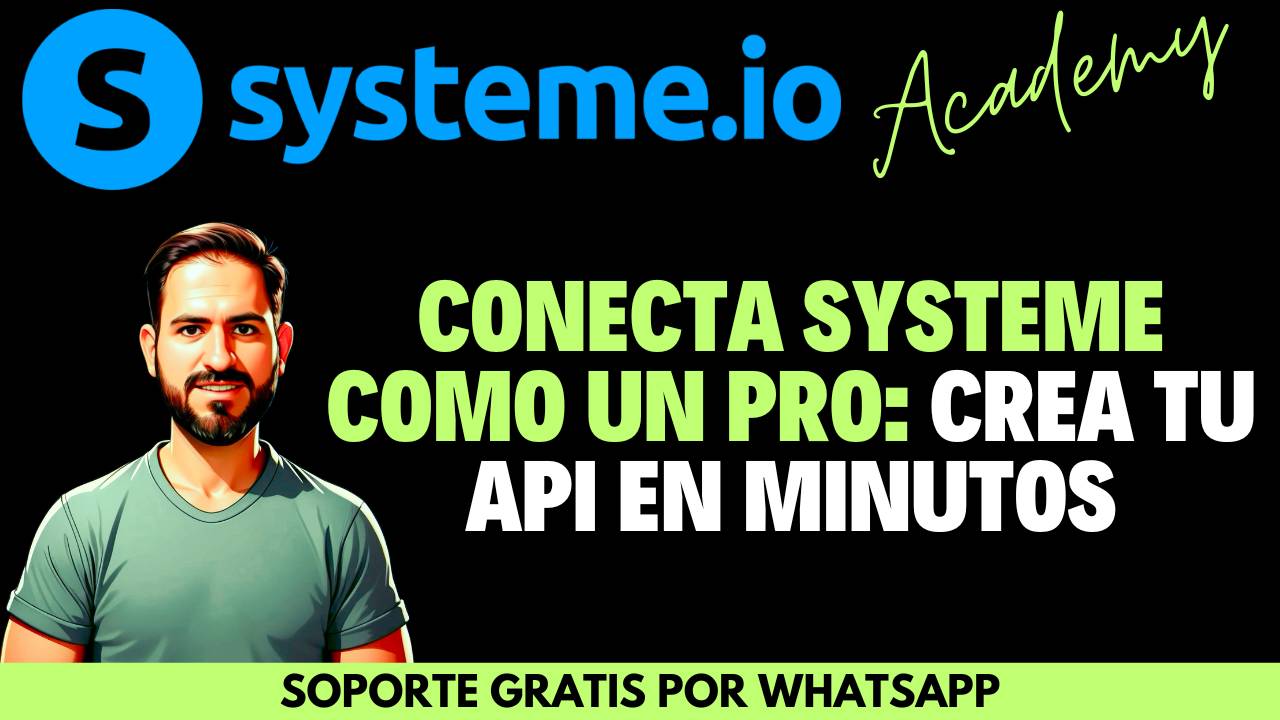 Cómo crear una clave API pública en Systeme