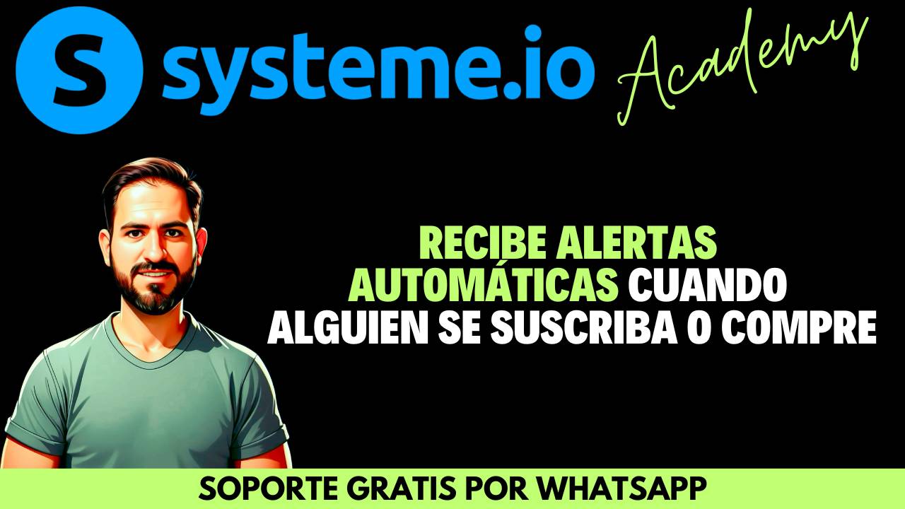 Cómo recibir un correo de notificación luego de una nueva suscripción en tu página