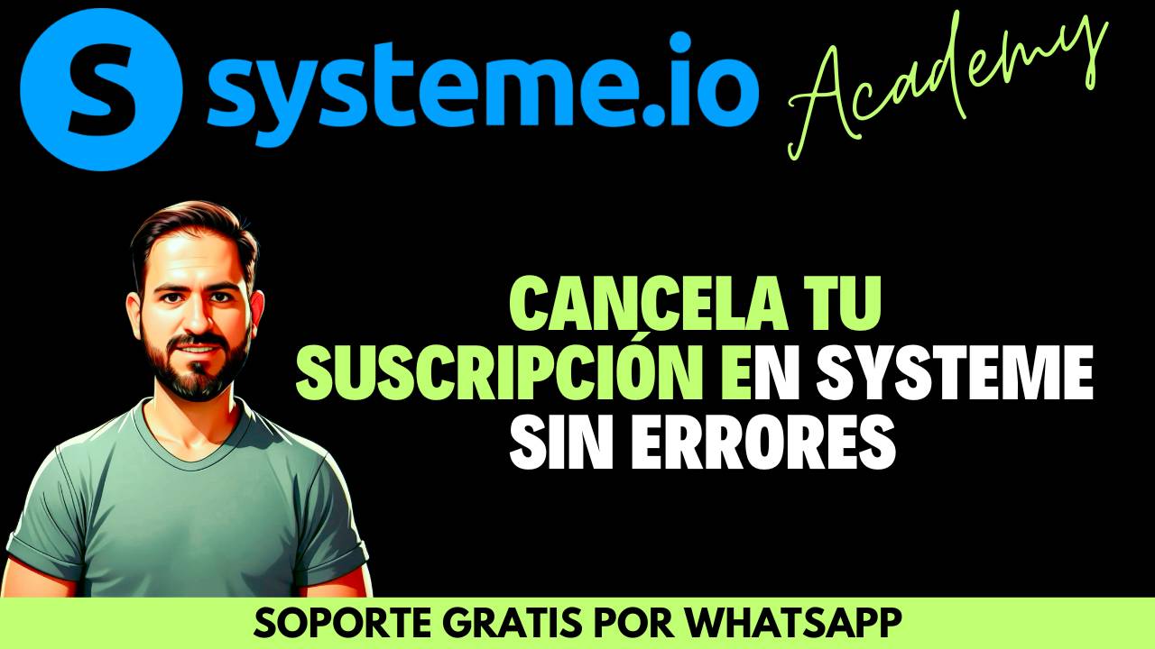 Cómo cancelar tu suscripción en Systeme paso a paso (guía clara y sin enredos)