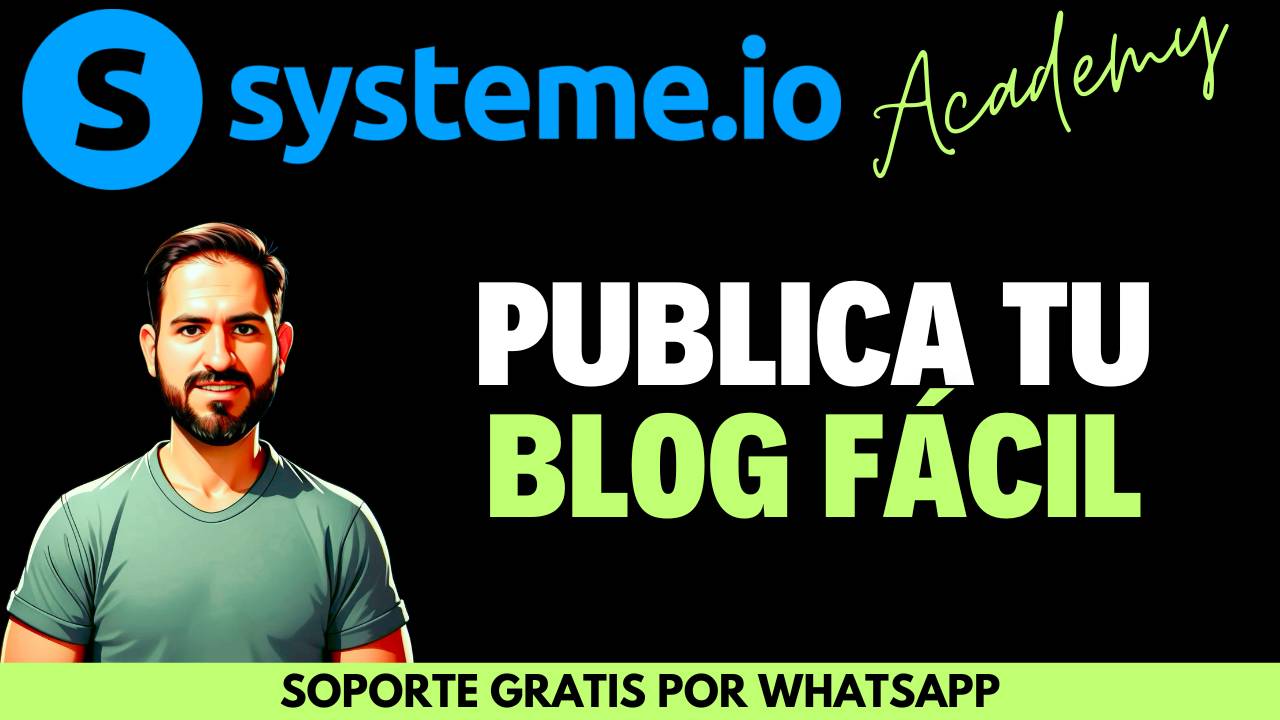 Cómo crear una publicación de blog en Systeme paso a paso