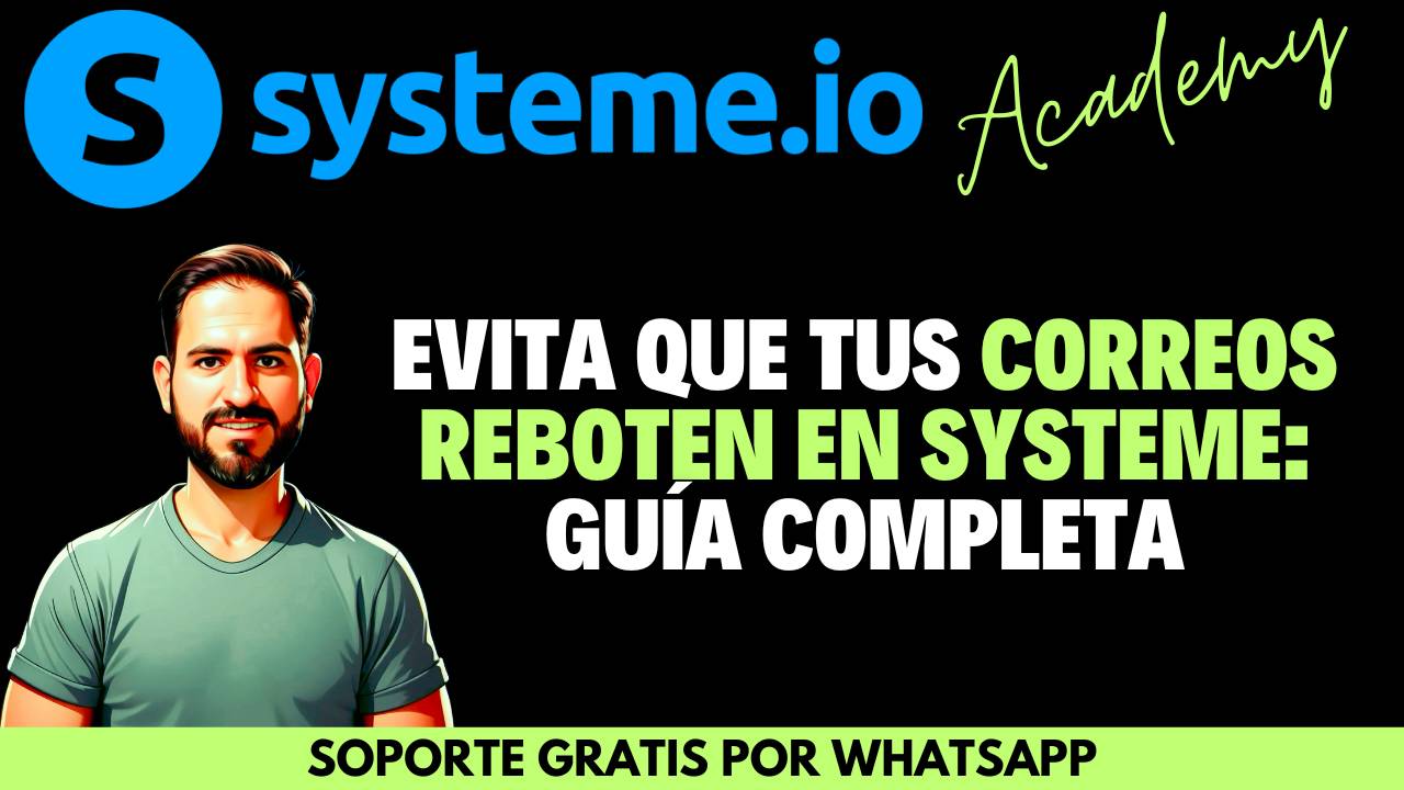 Entendiendo y gestionando los correos rebotados en Systeme